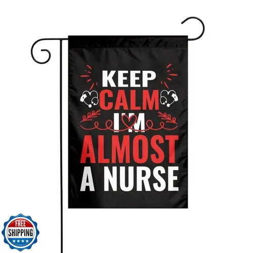 Nurse Garden Flag Double Sided Vertical 12×18 Inch Nurse Day Garden Flag Bann EYY IIX SSL