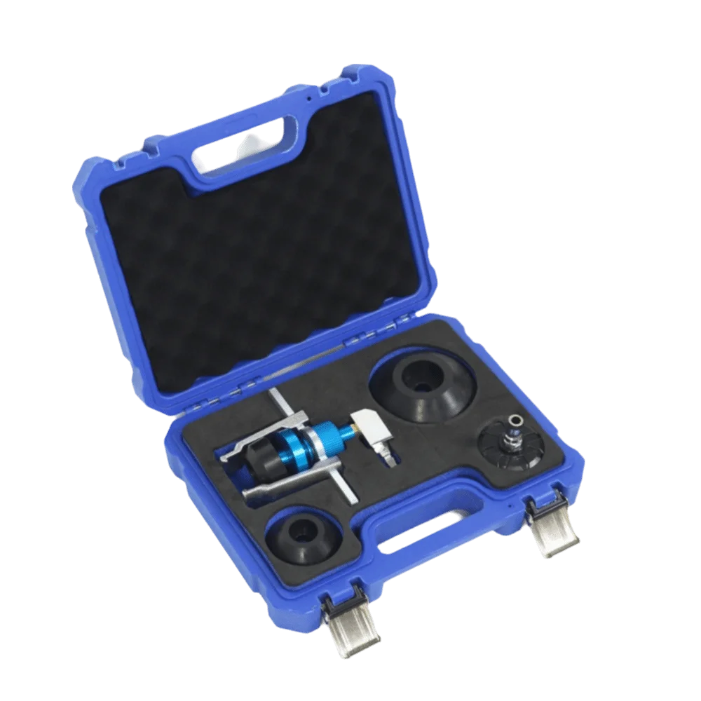 

Blue & Black Case Brake Clutch System Bleeder Tool Universal Adapter Master Cylinder Adapter Kit Prevent Leakage Adapter Kit