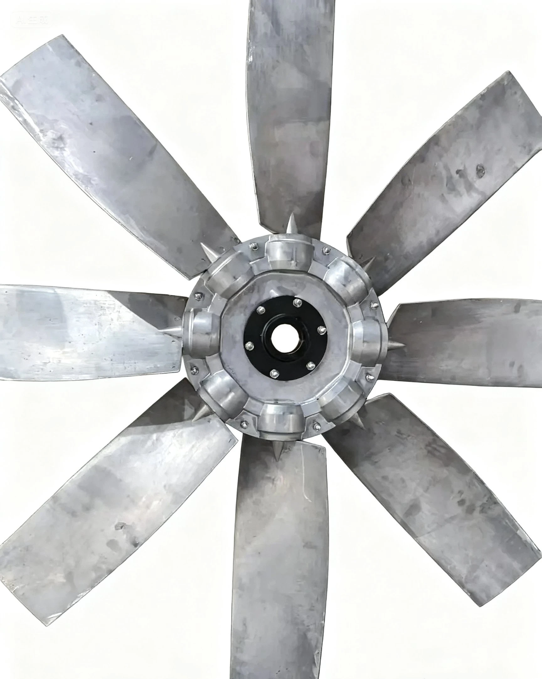 صب مروحة المكره شفرات مروحة تهوية العادم زوايا قابلة للتعديل سبائك الألومنيوم