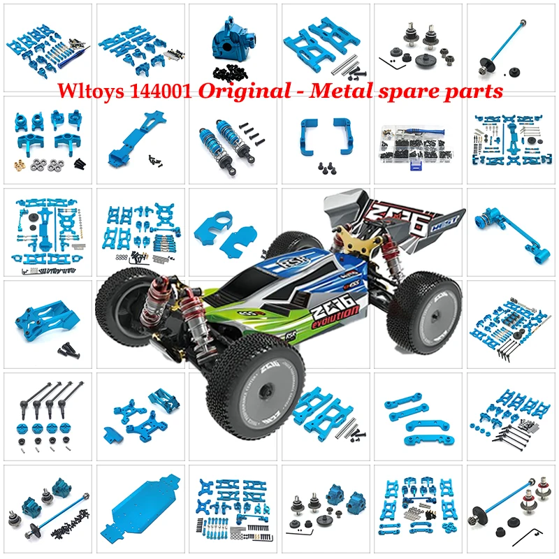 

Металлический главный приводной вал центральной оси, детали для обновления дифференциала Wltoys 124019 124018 124016 124017 144001 1/12 1/14 RC Car