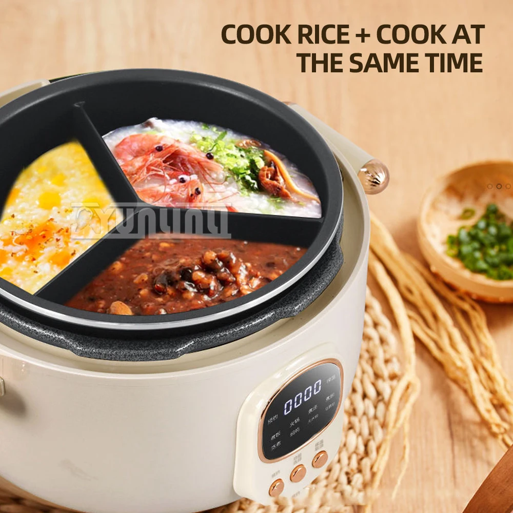 

Intelligence Rice Cooker Household Electric Multicooker Hot Pot Non Stick Cooking Pot Cocina Inteligente