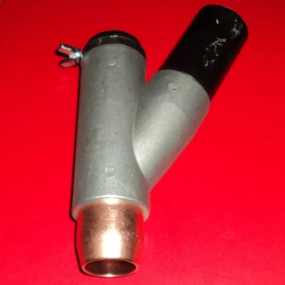 Submerged Arc Welding Torch Nozzle Head Funnel MZ 630 Spray Nozzle Y cone Three-way Traveling Wheel Discharge Pipe