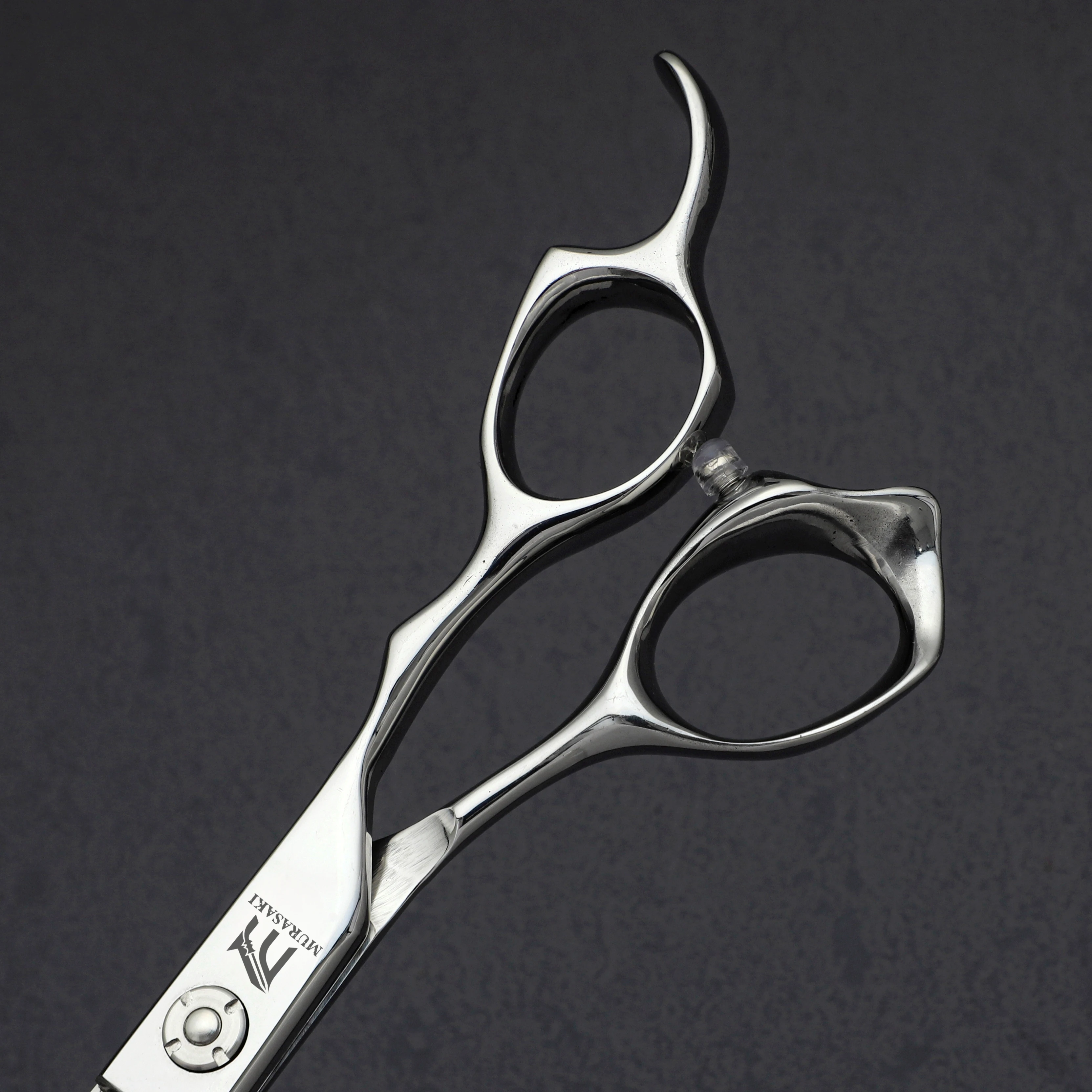 MURASAKI Professionelle Friseurschere, 6,0 Zoll Haarschneideschere, Hitachi 440C Stahl, Hochwertiges Friseurzubehör – Detail 14