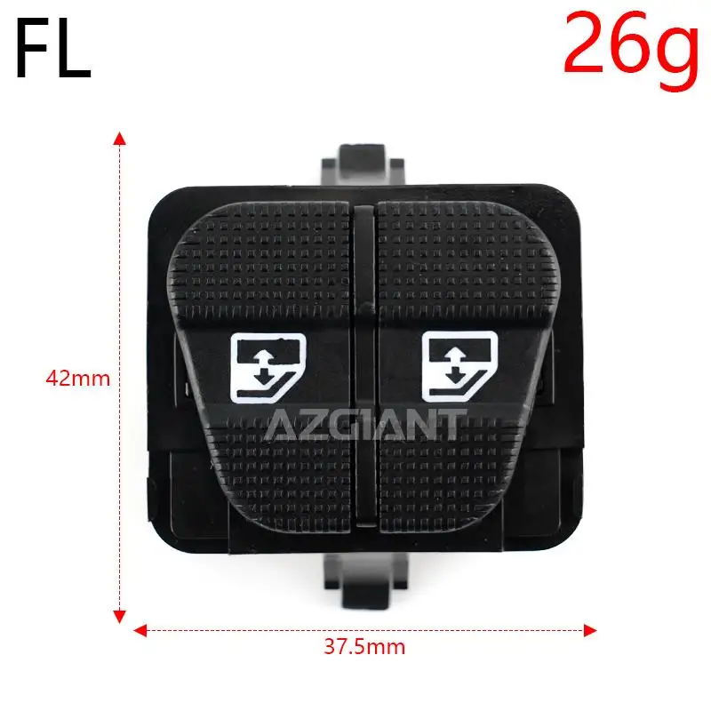 Power Window Switch for VW Golf Mk3 B3 11992 1993 1994 1995 1996 1997 1998 Regulator control