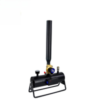 Direct control manual high-altitude paper sprayer Electronic control with stainless steel pipe Compressed air jetting color pape