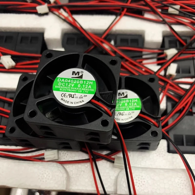

Free shipping, brand new 4020 12V 0.12A DA04020B12H dual ball cooling fan