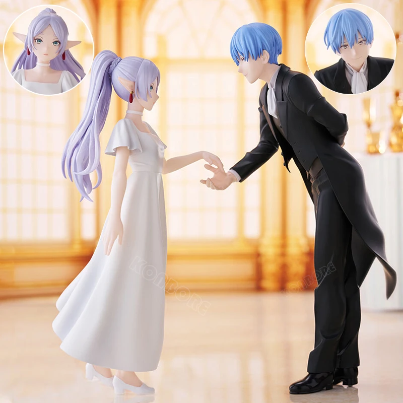 Luminasta sousou no frieren himmel anime figura frieren além do fim da jornada frieren figura de ação samambaia estatueta modelo boneca brinquedos