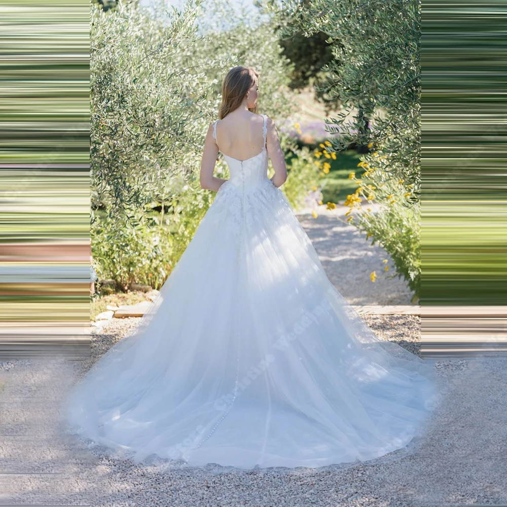 Off The Shoulder Women Wedding Dresses Sweetheart Collar Long Sleeves Bridal Gowns Princess Party Vestidos De Novias Customized