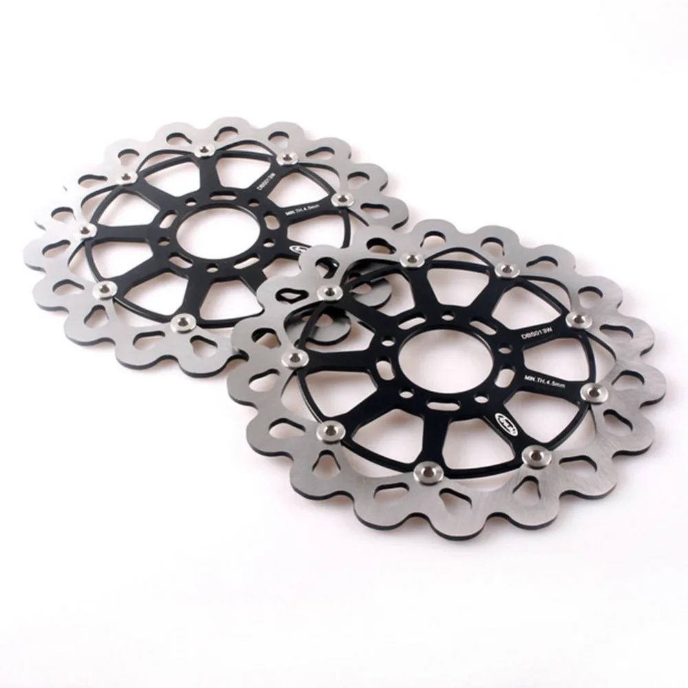 Front Rear Brake Disc Rotors Motorbike Parts Accessories For Suzuki GSXR1300 Hayabusa GSX1300R 1999-2007