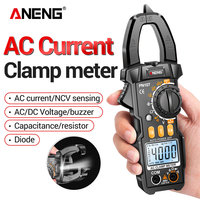 ANENG PN107/PN108 Digital Clamp Meter AC/DC Voltage True RMS Multimeter 600A Current Testers NCV Induction Ohmmer Tools