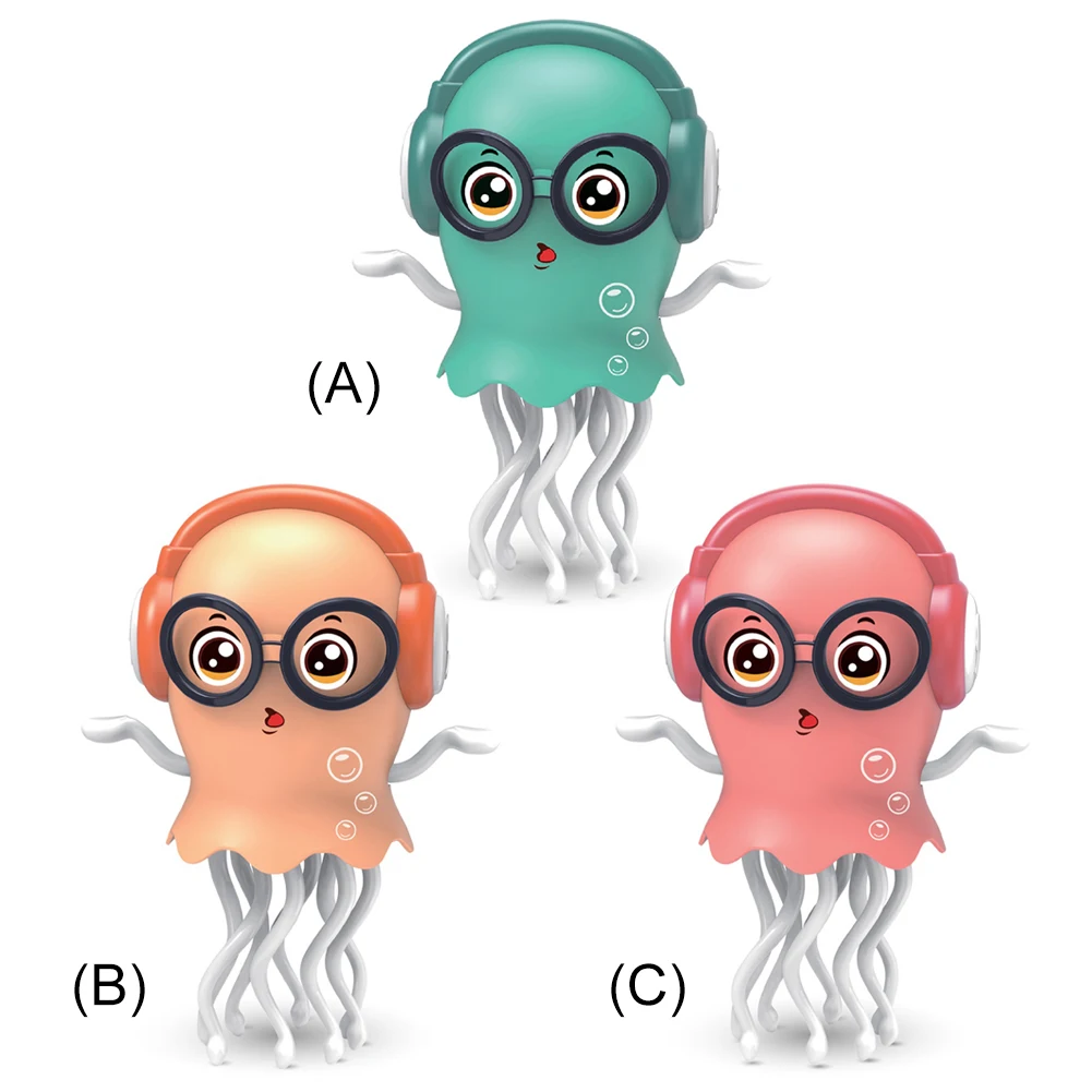 

Electric Squid Sensor Toy Automatic Obstacle Avoidance Crawling Dancing Squid Toy Squid Interactive Robotics Gift for Boys Girls