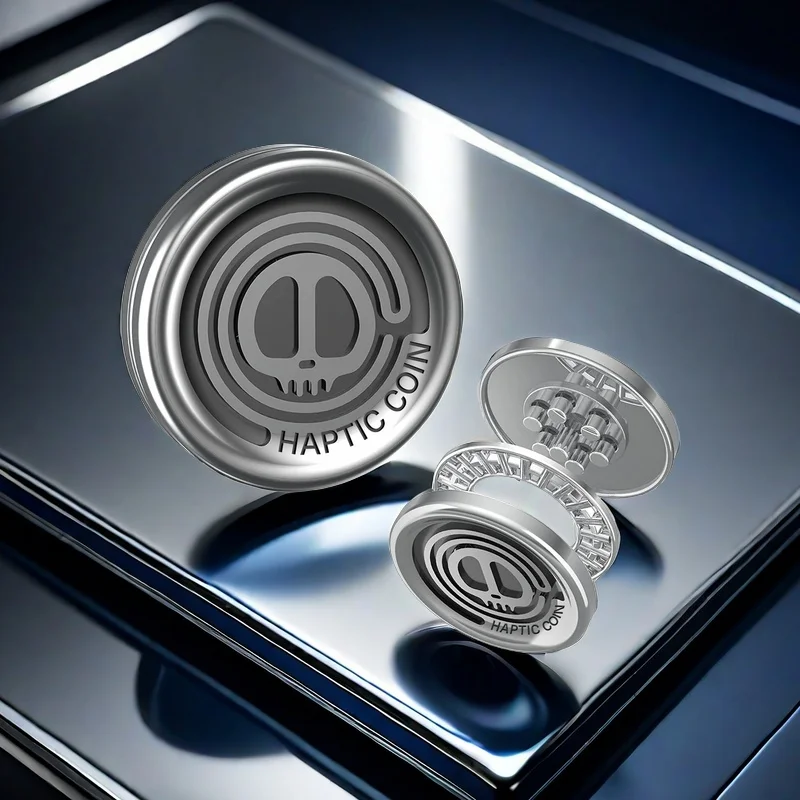 Devil Milk Cap Metal EDC Fidget Toys Magnetic Haptic Coins EDC Adult Autism Sensory Toys Hand Spinner Adult Gifts