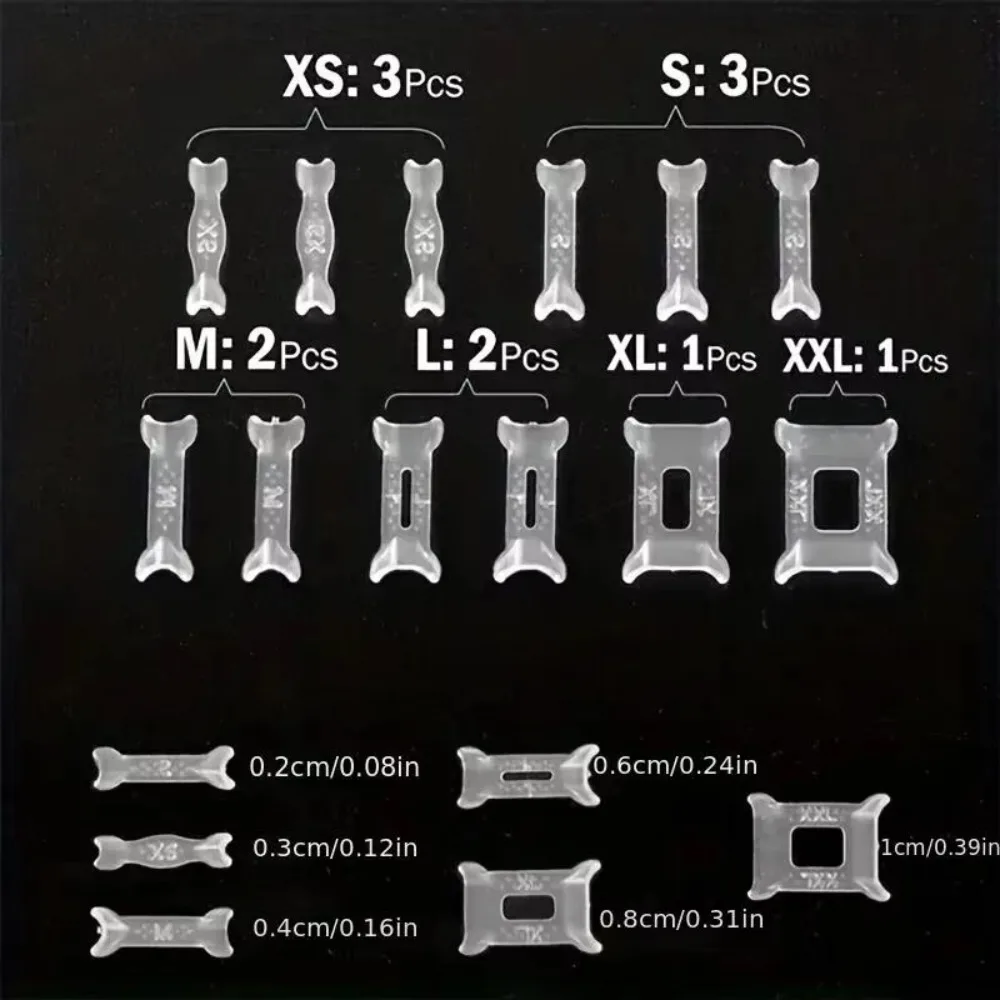12Pcs 1 Set Ring Adjustment Pad Ring Size Adjuster Fixed Reduction Pad
