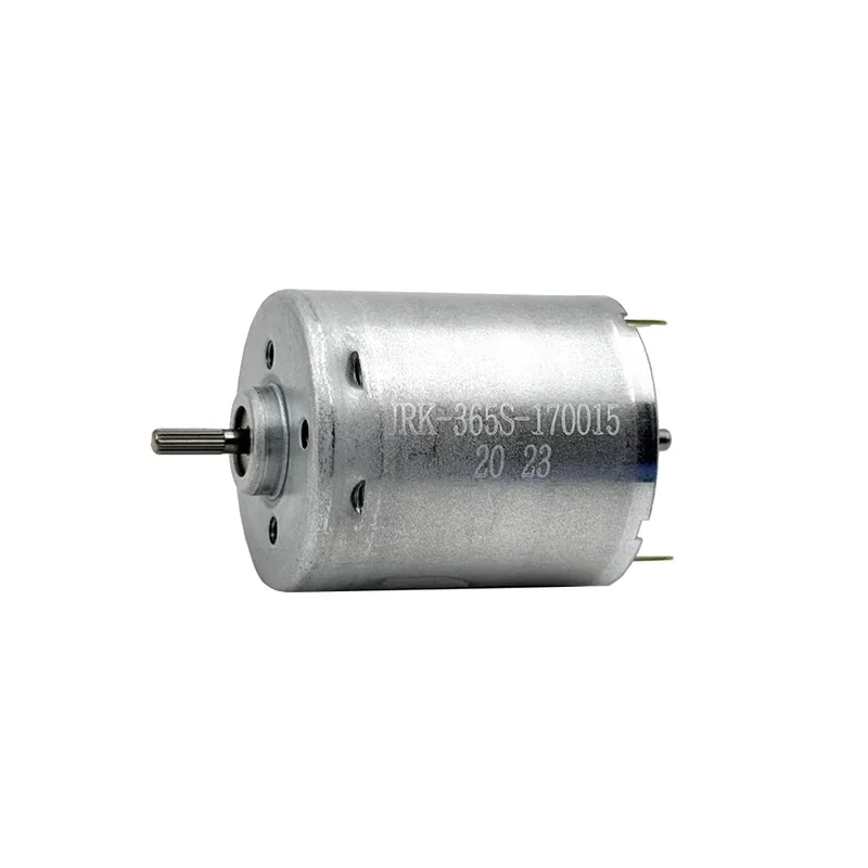 RK-365S-14175 Mini 28mm 10000RPM DC 12V-24V Dual Shaft Carbon Brush Motor DIY/Hobby Toy/Sweeper Robot