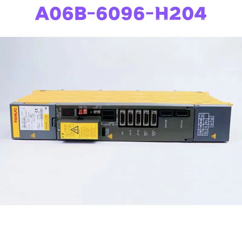 Second-hand A06B-6096-H204 A06B 6096 H204 Shipped Quickly Servo Amplifier Module Tested OK