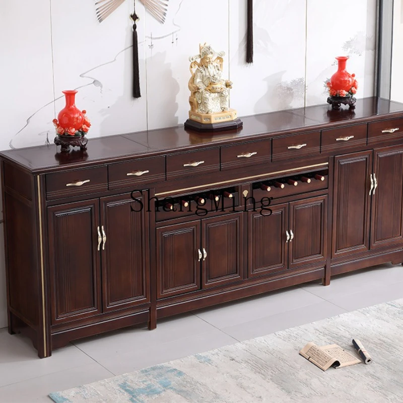 FG new Chinese solid wood table incense table Tiaoji rural central hall cabinet hall house tribute table