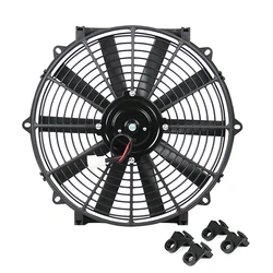 14 Inch Universal Car Air Conditioning Electronic Fan 12v Engine Water Tank Cooling Fan Accessories 24v