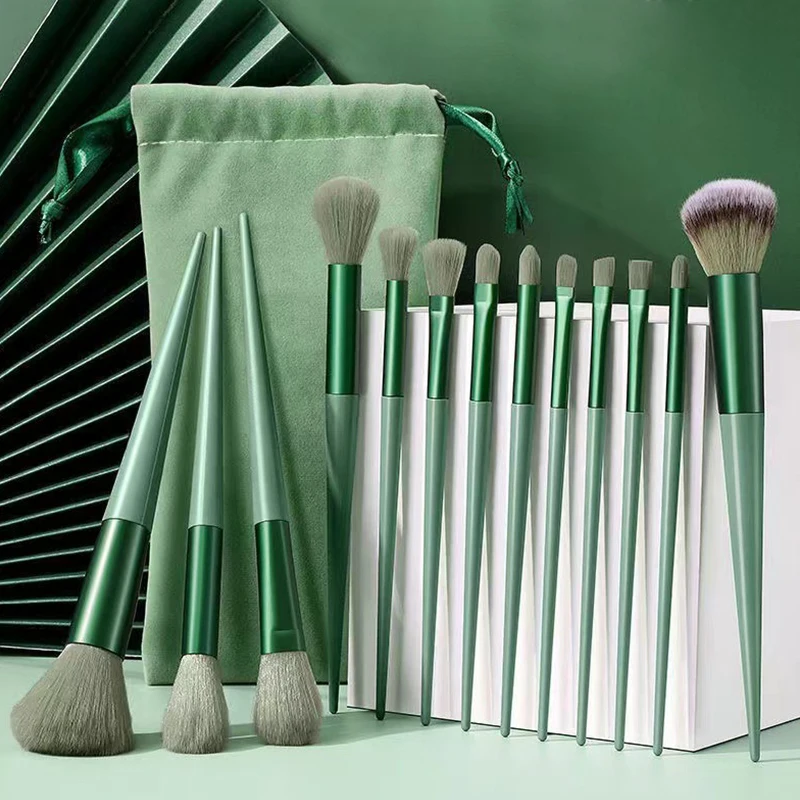 5/7/10/12PCs Eyeshadow Contour Powder Brush Makeup Brushes With Foundation Blush Make Up Brushes Kit Professional Makeup Brush
