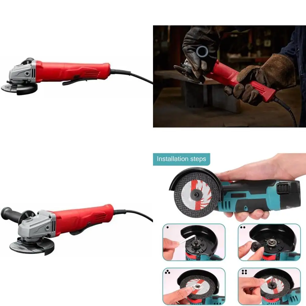 Pala per smerigliatrice angolare piccola con filo da 11 A 4-1/2 pollici senza blocco, compatibile con il modello 6141-31, smerigliatrici per applicazioni pesanti