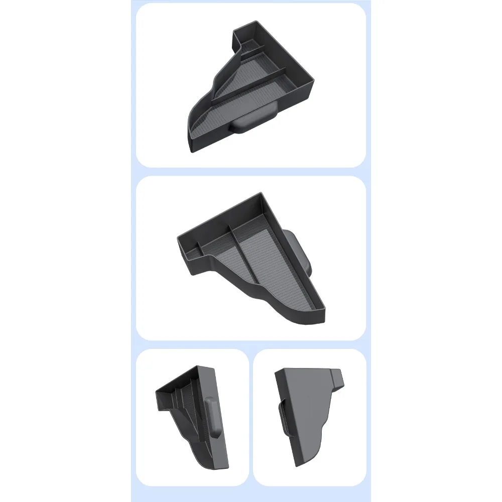 Für Toyota RAV4 2026-2028 Linker Kofferraum-Aufbewahrungsbox ABS Schwarz Laderaum-Organizer Multifunktionsbehälter Auto-Innenausstattung Pro – Detail 6