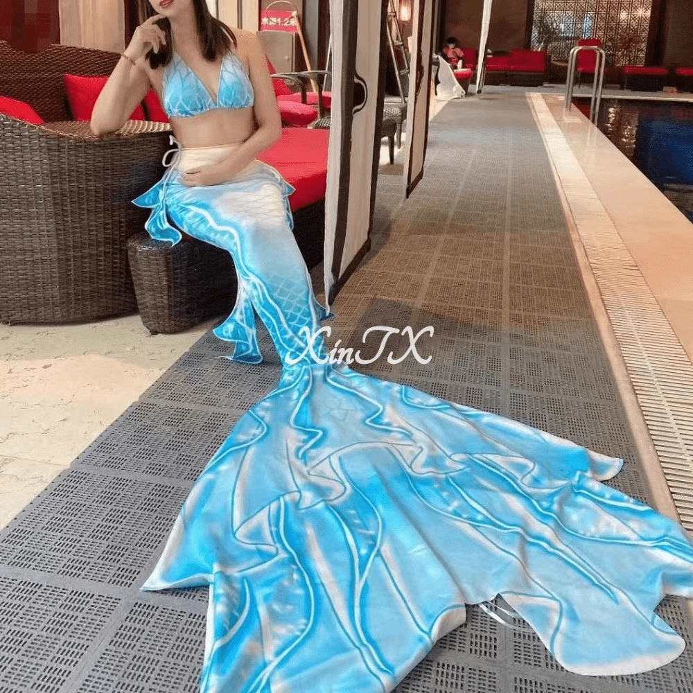 2022 The New Customized Mermaid Custome  for Swimming Adult  Women Girls Beach Diving Photoshoot Cosplay Costume Swimwear