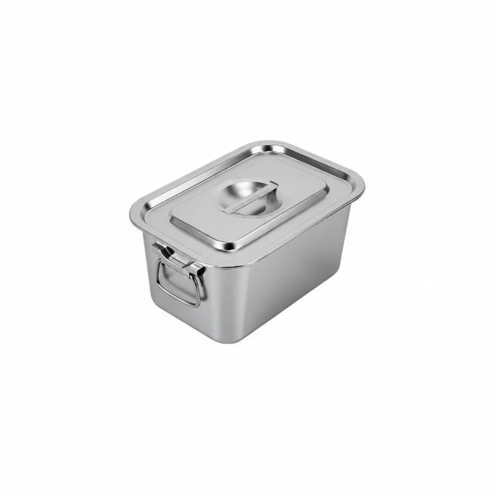 Square Metal Ice Bucket 32L Insulated Beverage Tub Cooler Beer Bucket for Outdoor Party Home Kitchen