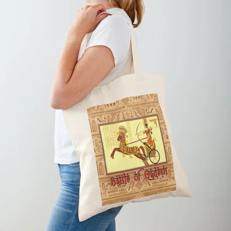 

Battle of Kadesh Tote Bag handbag shopping bags foldable Handbags women hand bag ladies