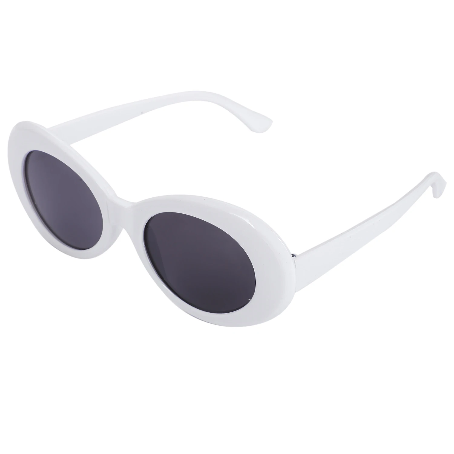 

Vintage Oval Sunglasses Women Retro Sunglass Man Fashion Female Male EyewearUV400 glass White S17022