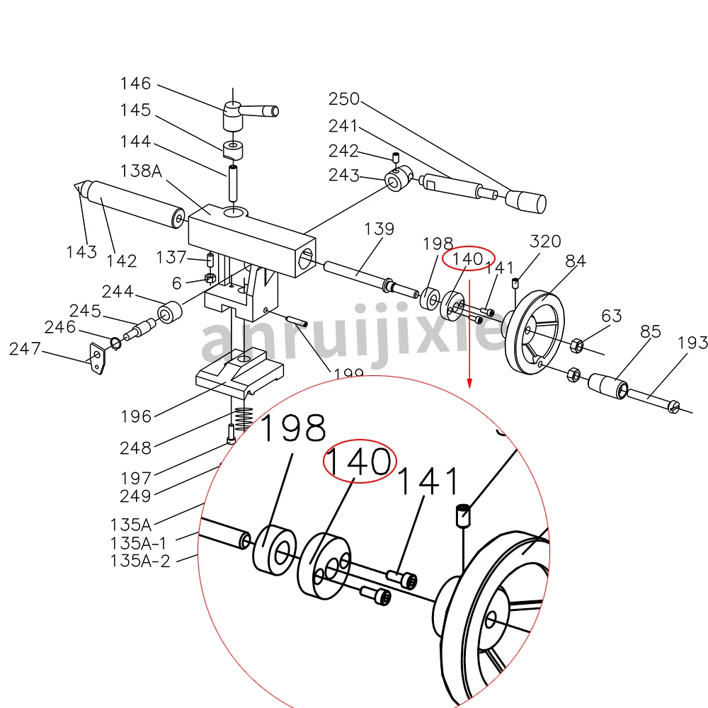 Tailstock Retainer  SIEG C2&C3&SC2-98&CX704&Grizzly G8688&G0765&Compact 9&JET BD-6&BD-X7&BD-7  Mini Lathe Bracket Accessories