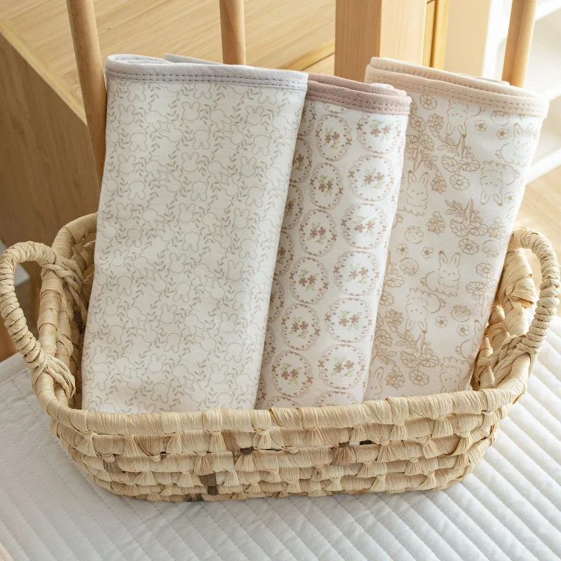 Cotton Muslin Baby Receiving Blankets for Girls and Boys Newborn Muslin Swaddle Blanket Bedding Infant Bath Towel Baby Items