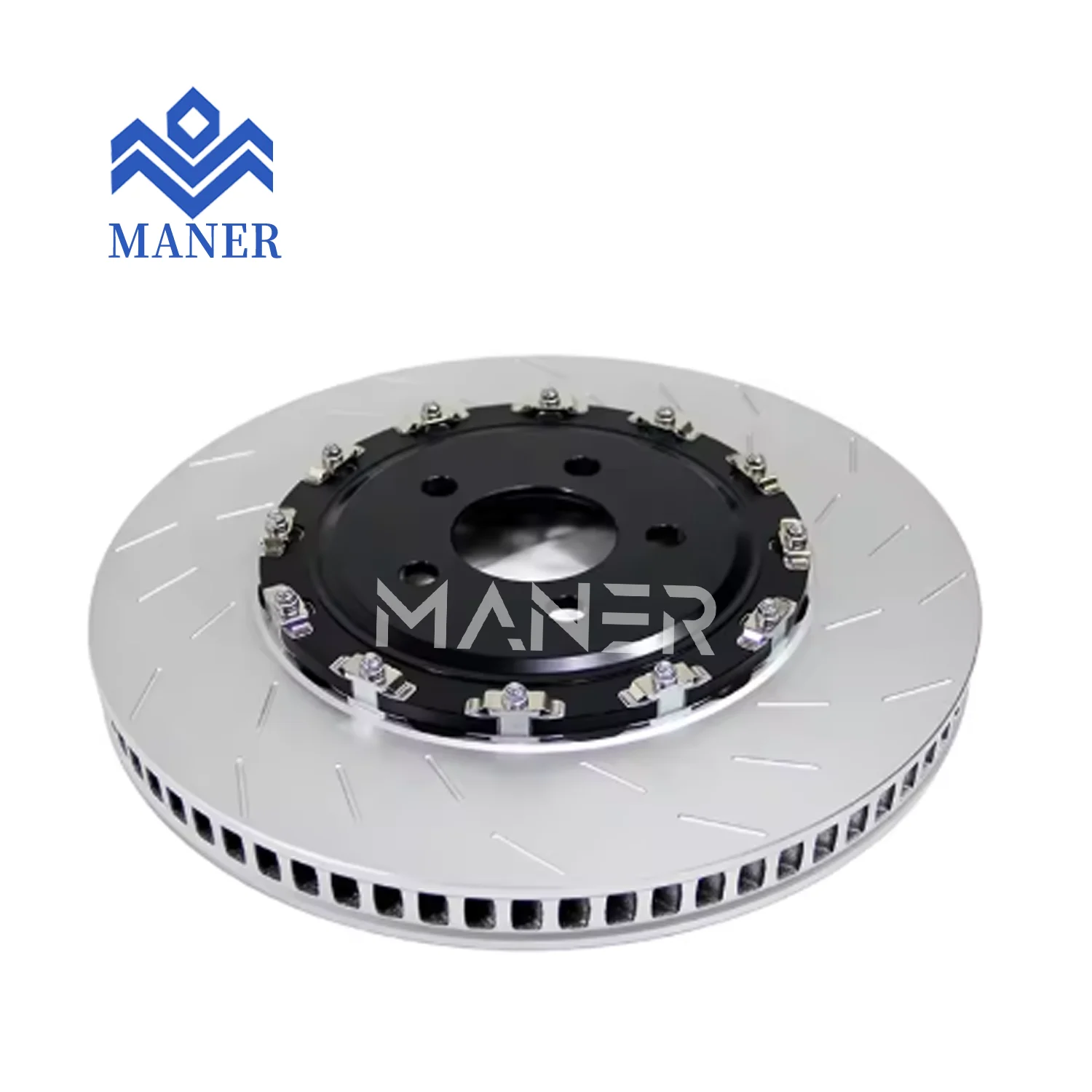 MANER 2 Piece Brake Disc 2 Piece Brake Rotor Floating Racing Brake Rotor OE#34116854999 330mm*24mm for BMW