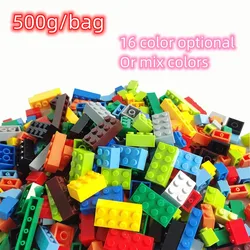 Building Blocks Brick Cargo In Bulk 500g 300pcs 16Color Children's Toys Compatible Lego Hybrid Small Particles Creative DIY