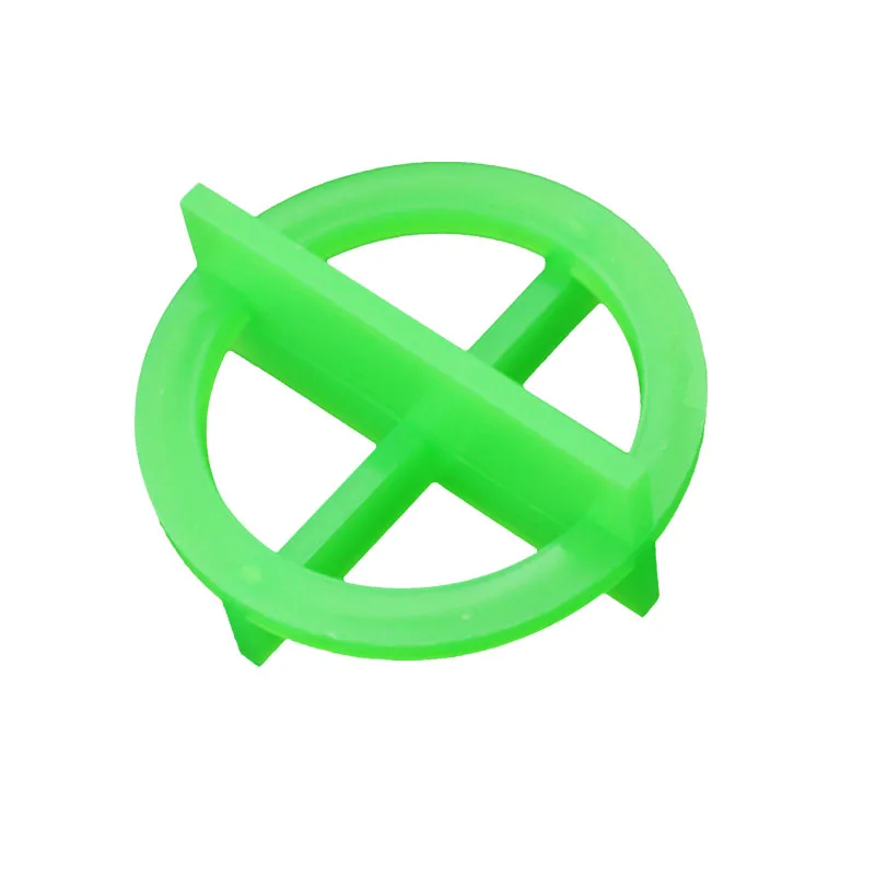 Tile Niveling Spacer Clips, Sistema de Plástico Reciclável, Espaçador Base para Piso Seguro e Parede, 100Pcs