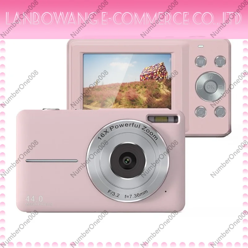 HD Mini Digital Camera Entry Level Compact Photo Camera DC403 for Kids Children Students