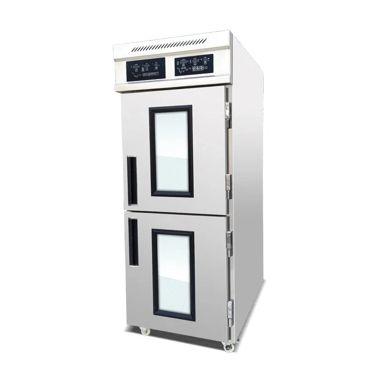 For 32 Trays Upper And Lower Double Doors Refrigerated Double Machine Long Lasting Energy Saving High Precision Versatile Use