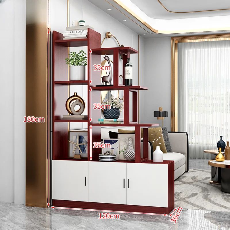 Luxury Racks Wine Cabinets Modern Wooden Simplicity Living Room Wine Cabinets Liquor Wall Meuble Vin European Furniture QF50JG