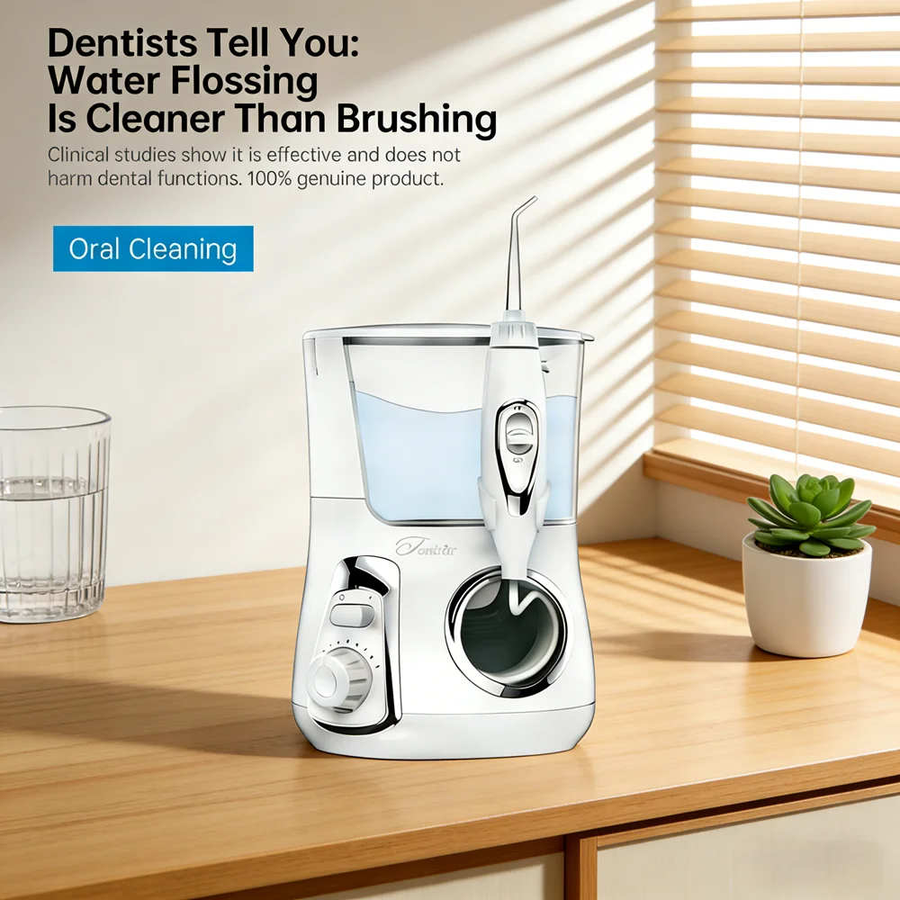 

Электрический ирригатор для зубов, 10 режимов, 5 насадок, резервуар для воды 800 мл, инструмент для домашнего ухода за зубами