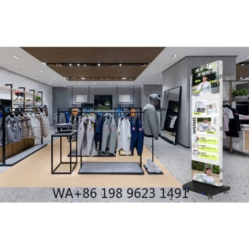 Foldable LED Poster Banner P1.2 P1.5 P1.8 P2.5 Indoor Video Wall Screen for Commercial Advertising Display