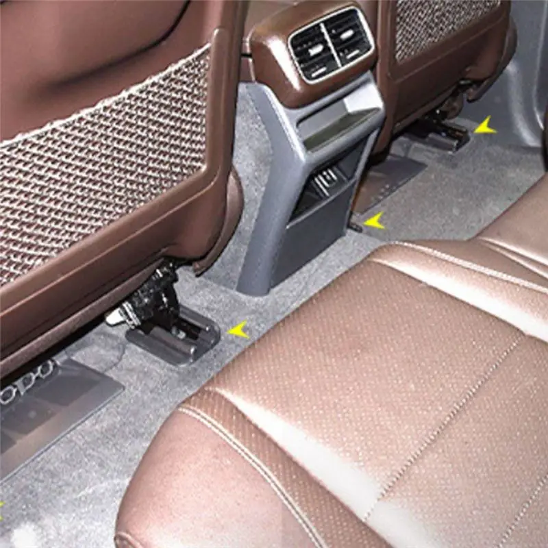 Plain Car Seat Rail Guide Cover Track Cover Guard For GLE GLS W167 2020-2024 LHD