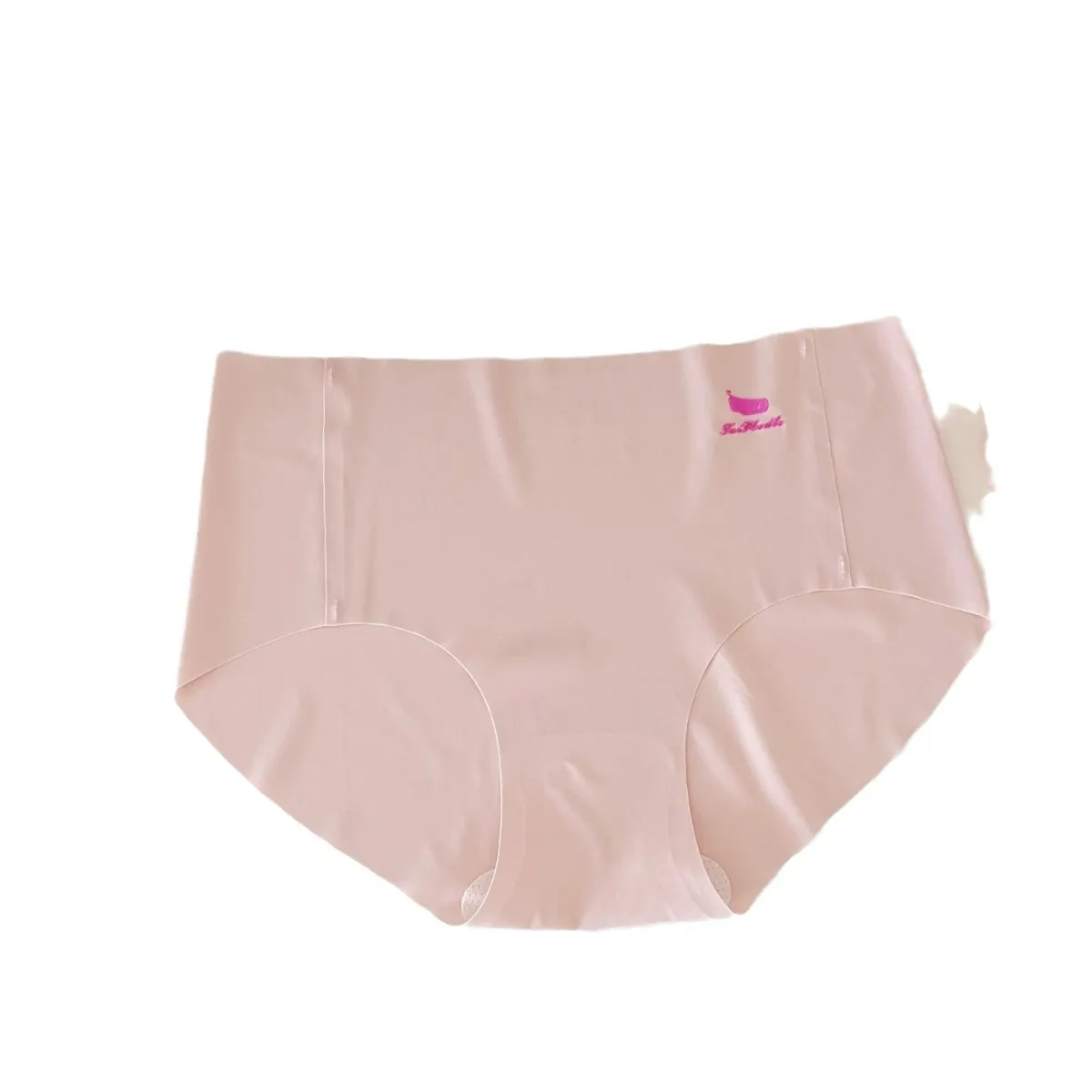 Slip de sport confortable sans couture pour femmes, simple, couleur unie, taille moyenne, séchage rapide, sous-vêtements à entrejambe inférieur bactériostatique