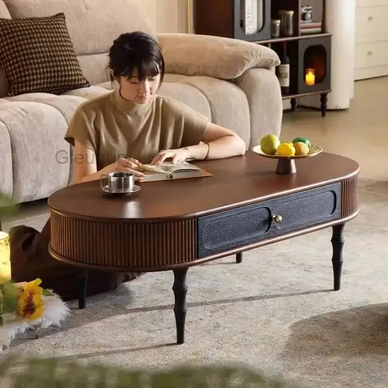 

Tables Nordic Coffee Metal Storage Black Drawer Luxury Modern Coffee Tables Living Room Designer Couchtisch Furniture For Home