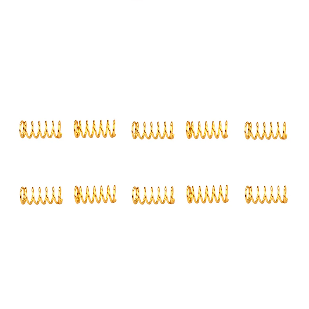 

200Pcs Stainless Steel Tremolo Springs Guitar Bridge Saddle Pickup Humbucker Springs Electric Guitar Bass Accessories