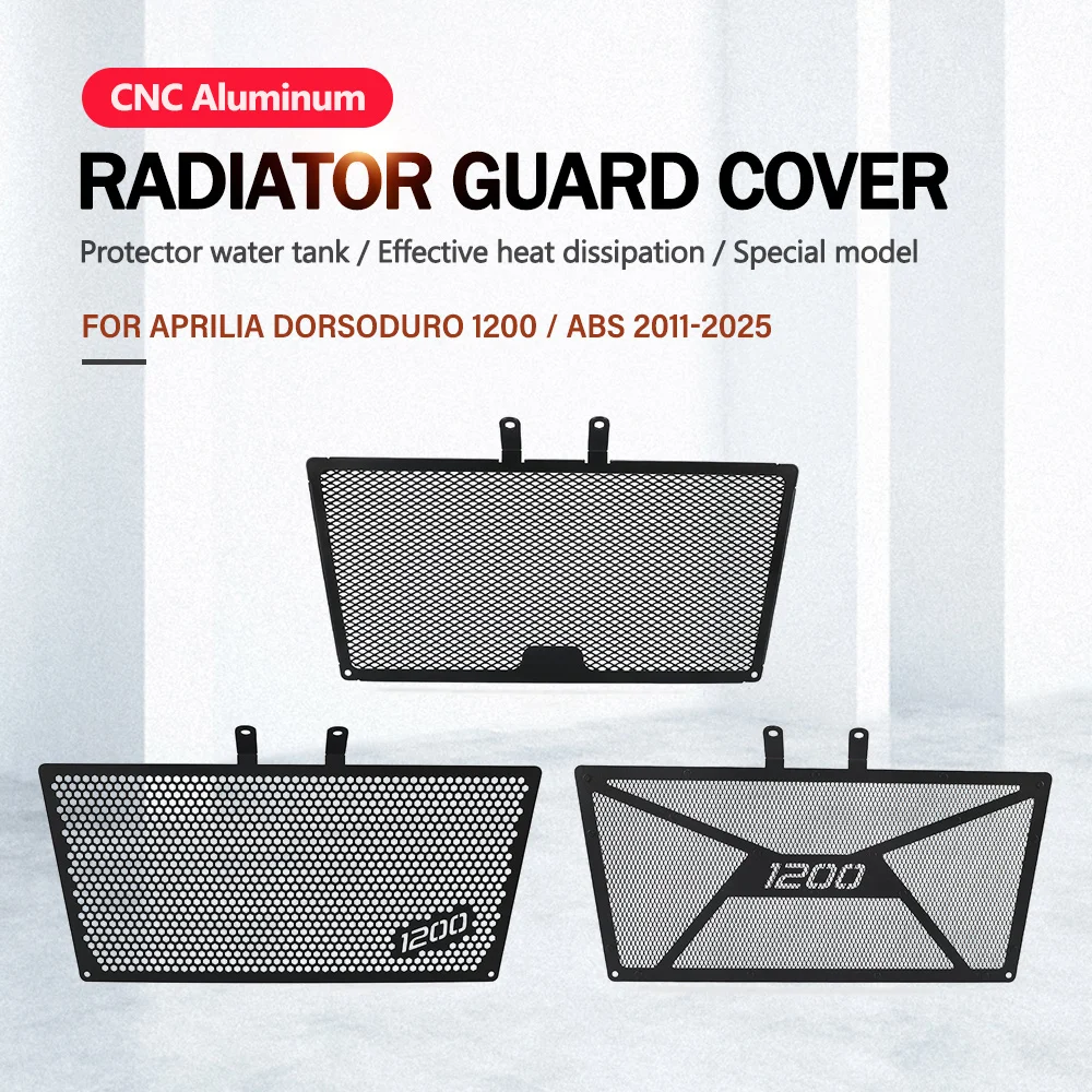 

For Aprilia Dorsoduro 1200 / ABS 2011 2012 2013 2014 2015 2016 2017 2018 2019-2025 Motorcycle Radiator Grille Cover Protection