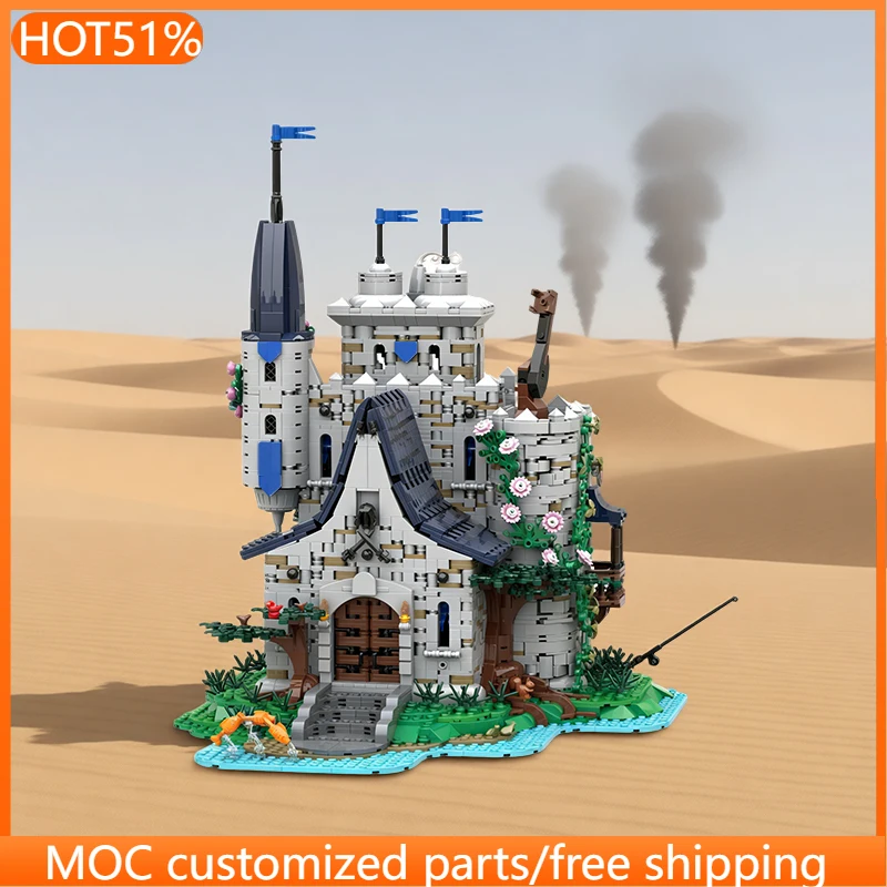 3557 PCS Customize Multifunctional Castle MOC Customize Modular Building Block Model Creative Design DIY Boys Toy Christmas Gift