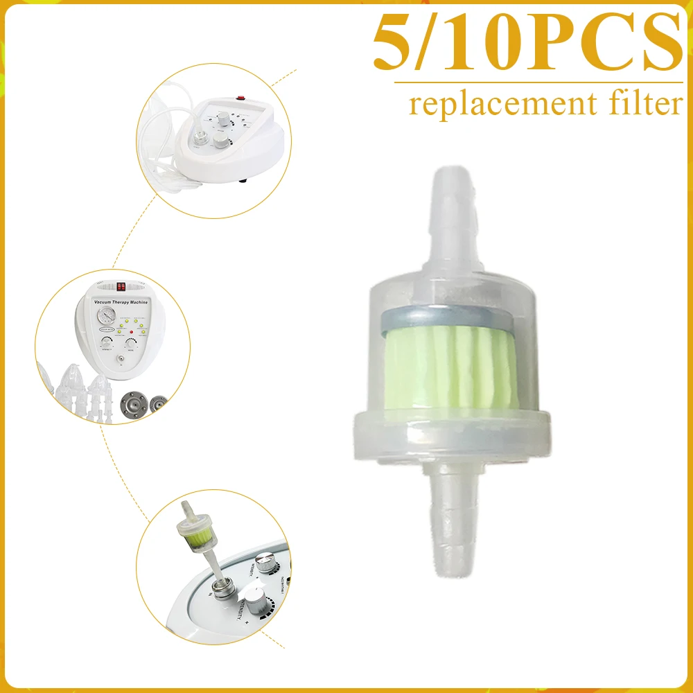 

5/10 шт. запасные части для машины для вакуумной терапии, сменные аксессуары, масляный фильтр для алмазной микродермабразии, косметическая машина