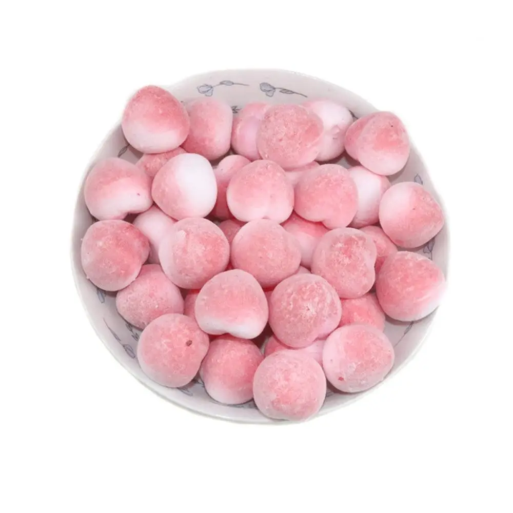 

20pcs Handmade Simulated Mini Peach Realistic Foam Artificial Peach Fruit Material 2-3.5cm Cartoon Simulated Fake Fruits