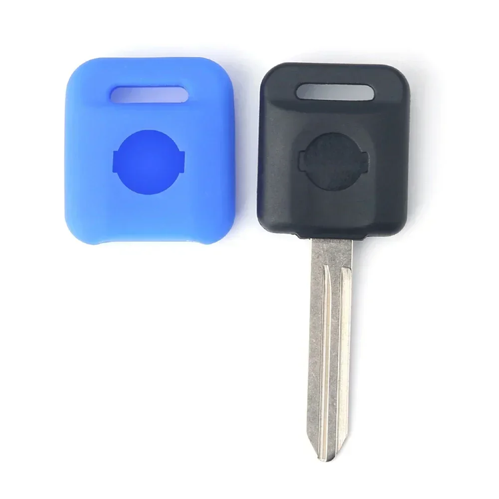 1pcs Silicone Key Case Protector Holder For Nissan For Bluebird For Tiida For Sylphy Black Red Blue Purple Grey White Key Case