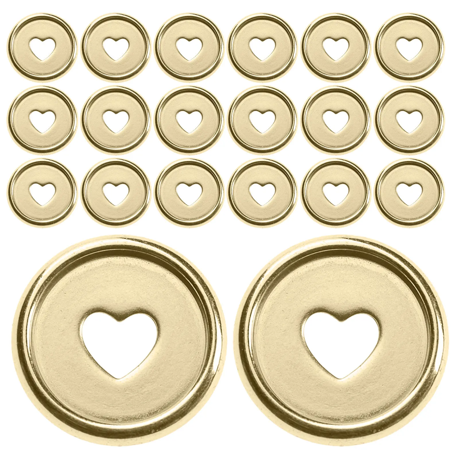 50Pcs Heart Plastic Book Binding Discs Loose Leaf Binder Discs Discbound Expander Rings Planner Notebook Accessories