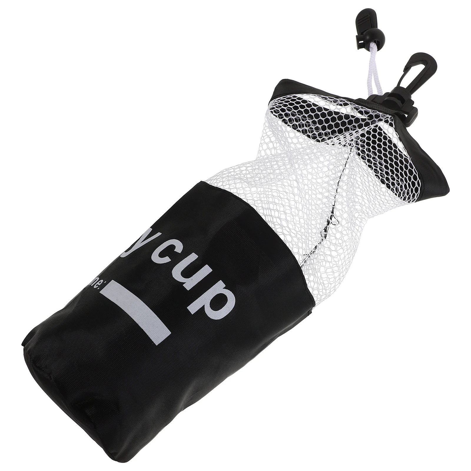 

Stacking Cup Storage Bag with Mesh Structure for Accessories Organization Foldable Travel Sports Equipment Net Bag