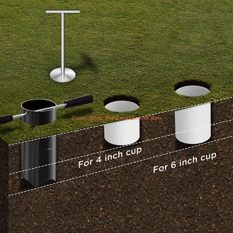 C4DE Zuverlässiges Golf-Cup-Schneidwerkzeug inklusive ergonomischem für einfache – Detail 5